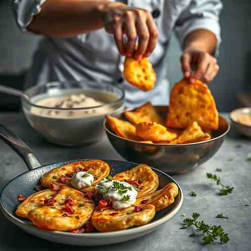 Make Crispy Lángos - The Best Fried Bread Recipe